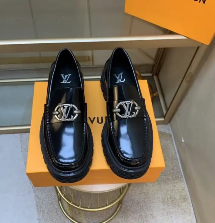 hype LV Leather Shoes