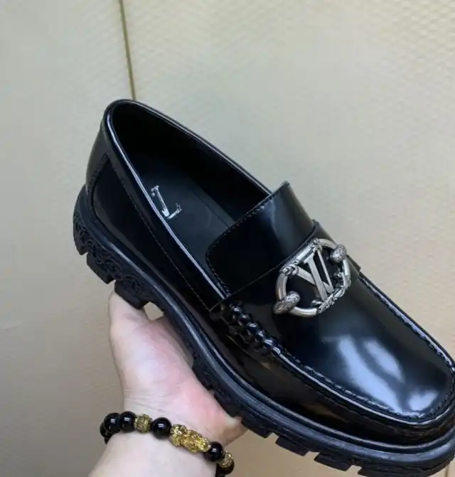 hype LV Leather Shoes