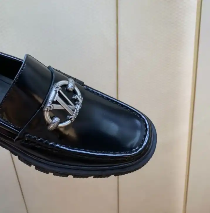 hype LV Leather Shoes