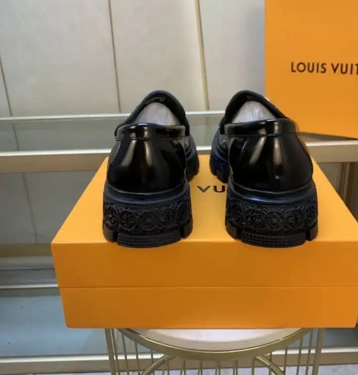 hype LV Leather Shoes