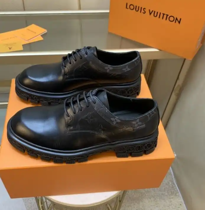 hype LV Leather Shoes