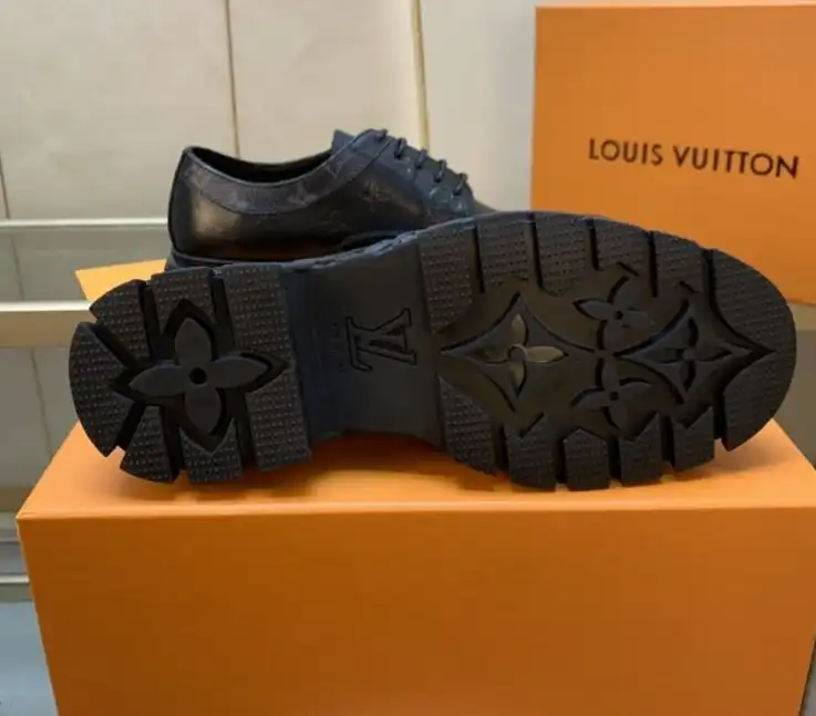 hype LV Leather Shoes