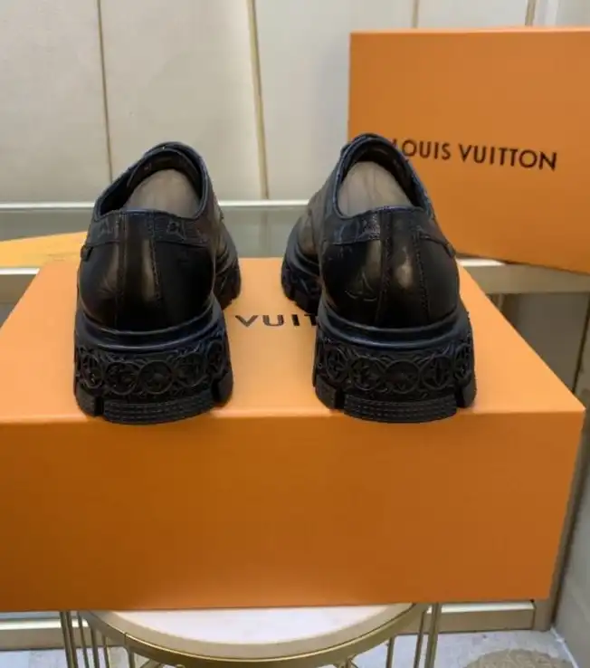 hype LV Leather Shoes