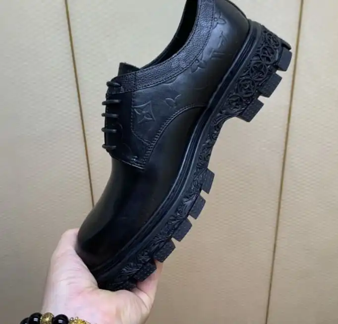 hype LV Leather Shoes