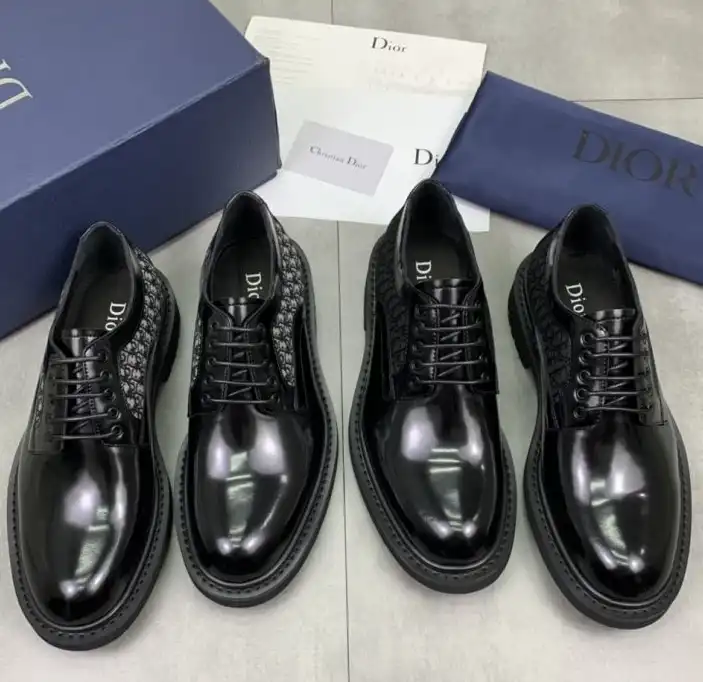 hype Christian Dior Leather Shoes