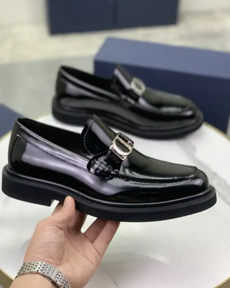 hype Christian Dior Leather Shoes