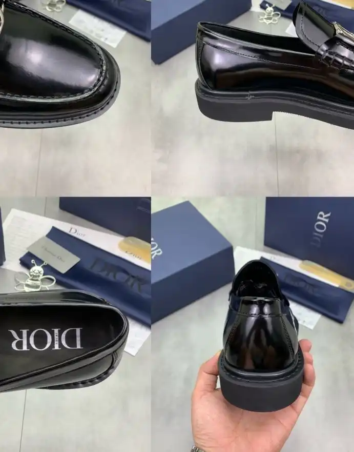 hype Christian Dior Leather Shoes