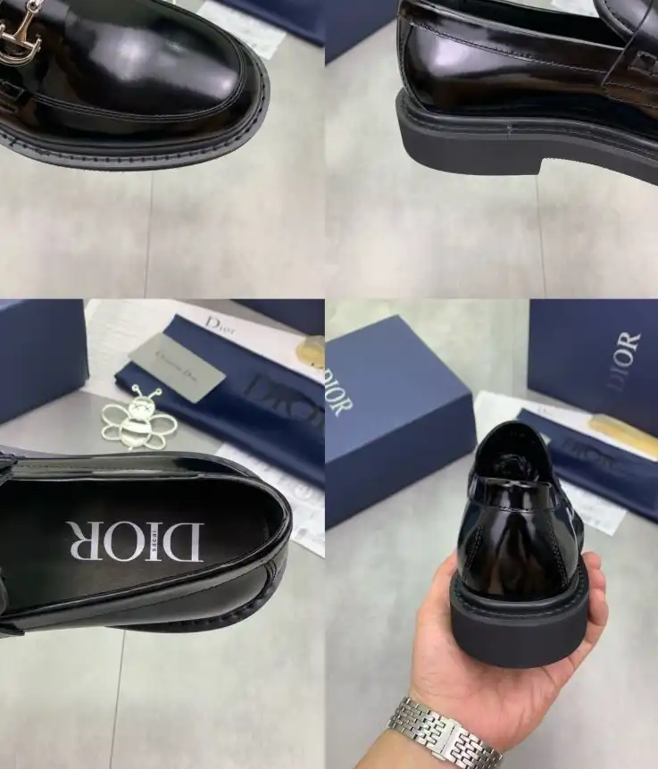 hype Christian Dior Leather Shoes