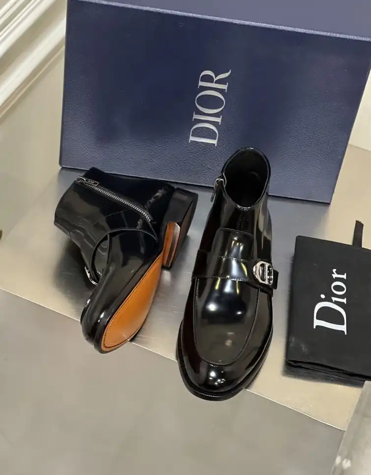 hype Christian Dior Leather Shoes