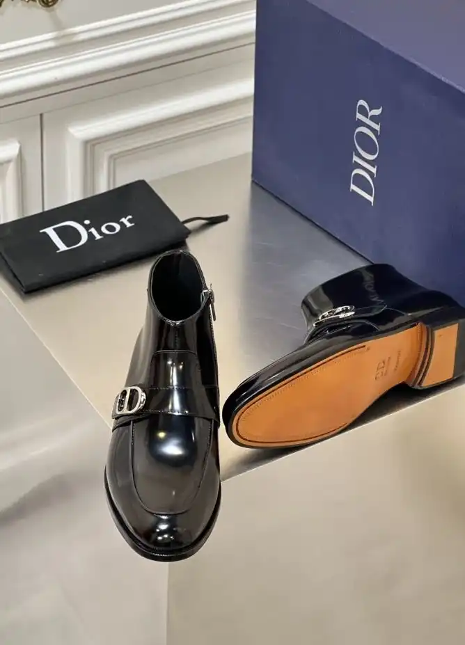 hype Christian Dior Leather Shoes