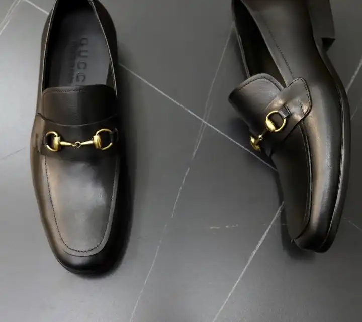 hype Gucci Leather Shoes