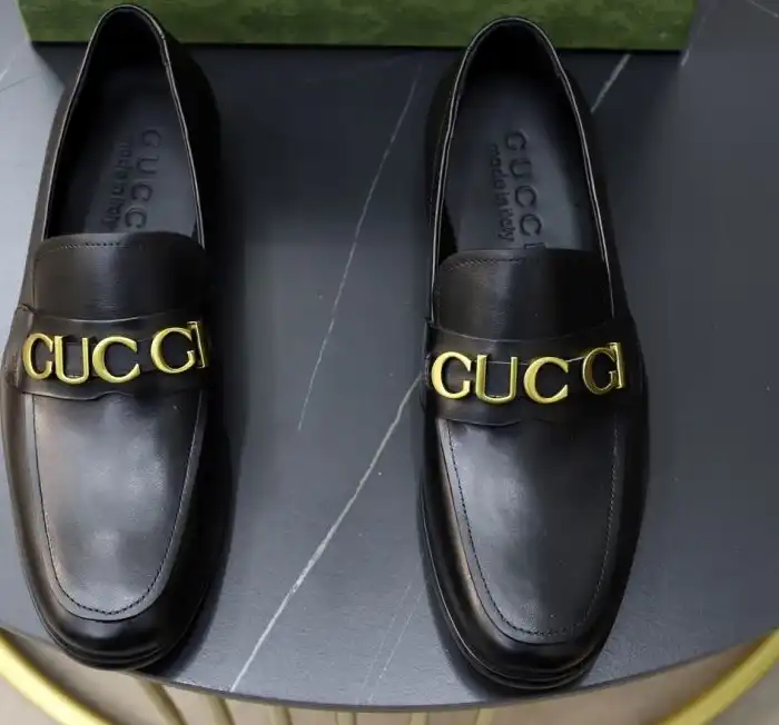 hype Gucci Leather Shoes