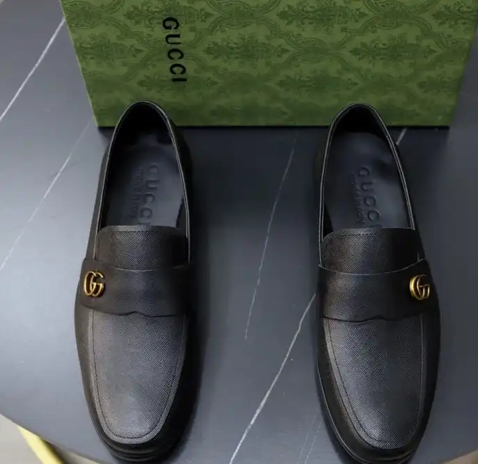 hype Gucci Leather Shoes