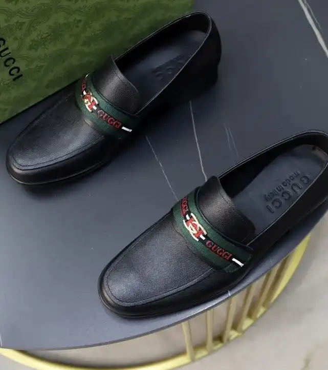 hype Gucci Leather Shoes