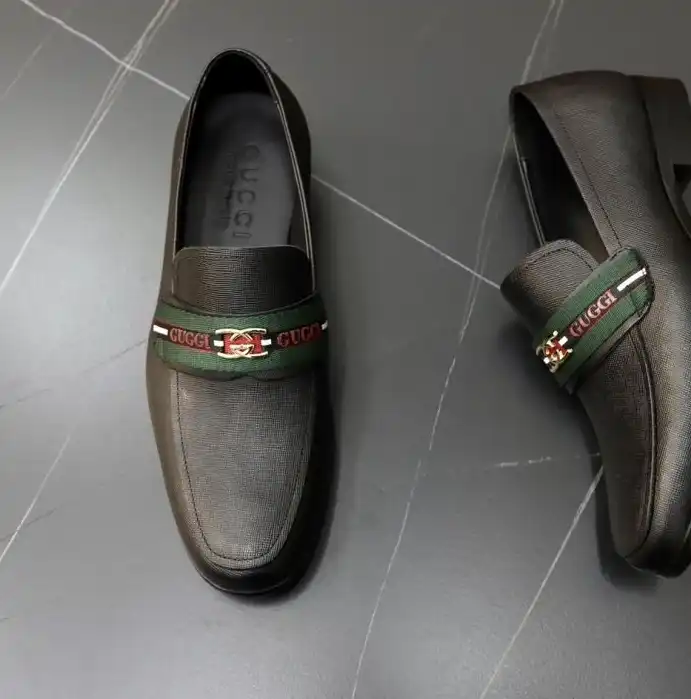 hype Gucci Leather Shoes