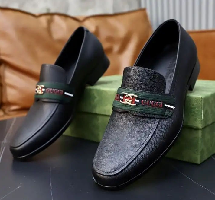 hype Gucci Leather Shoes