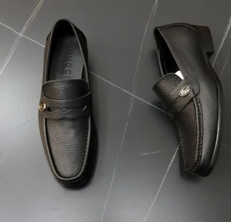 hype Gucci Leather Shoes