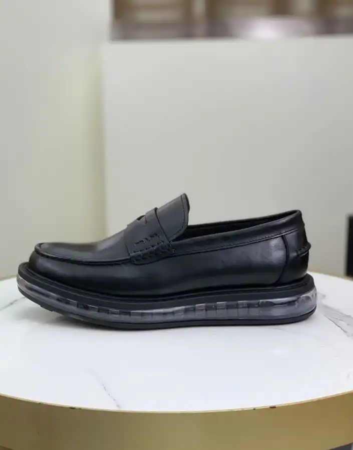 hype Prada Leather Shoes