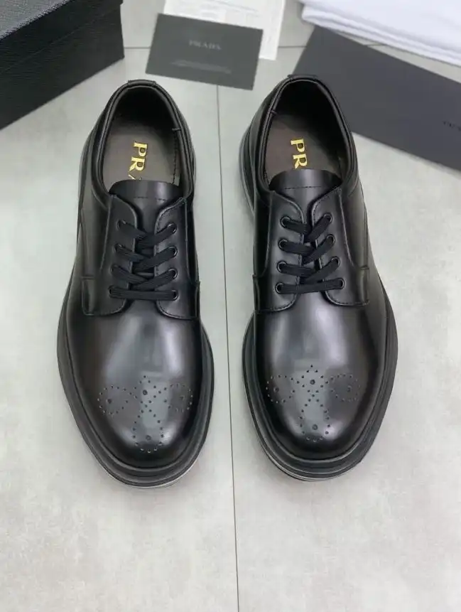 hype Prada Leather Shoes