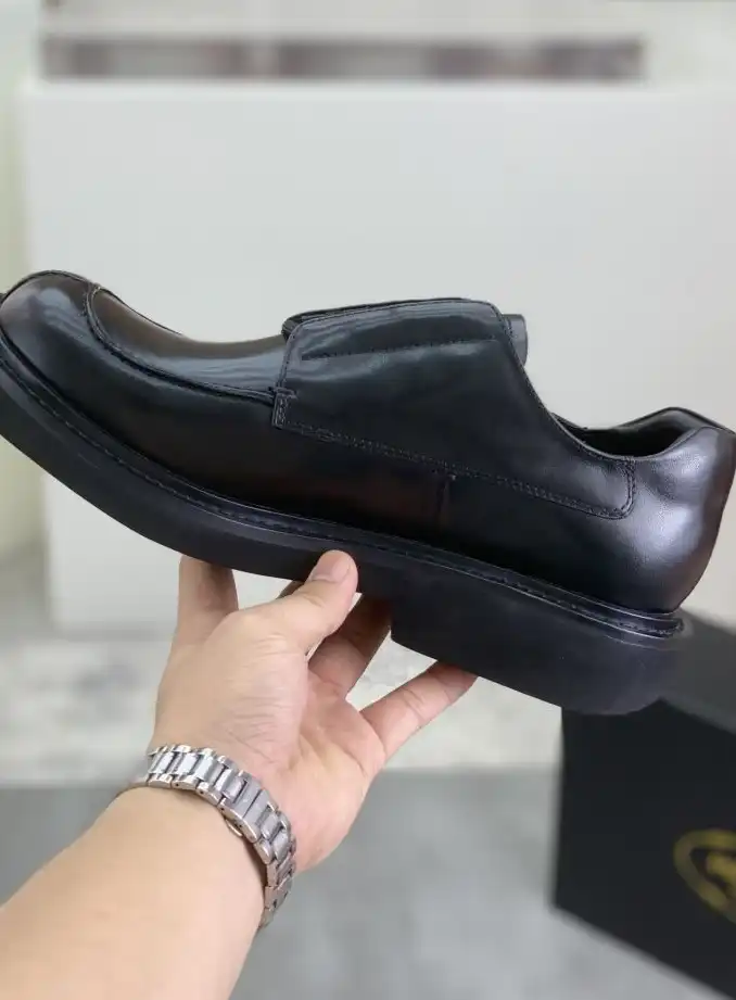 hype Prada Leather Shoes