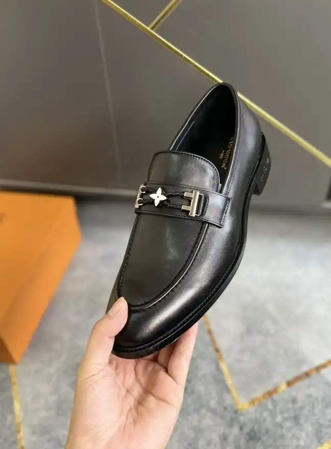 hype LV Leather Shoes