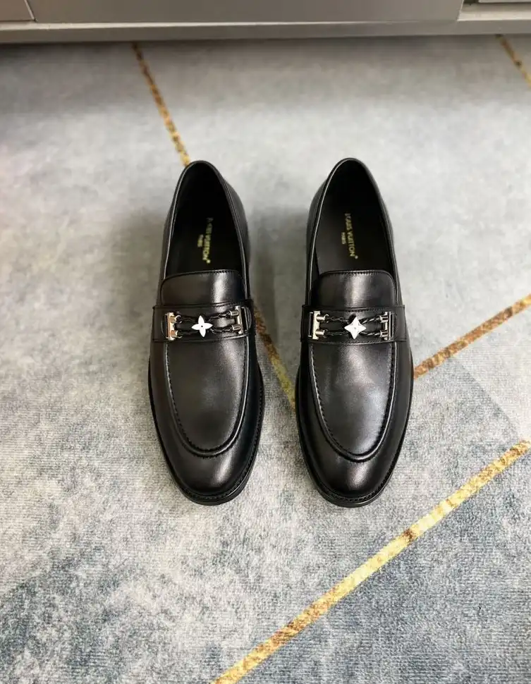 hype LV Leather Shoes