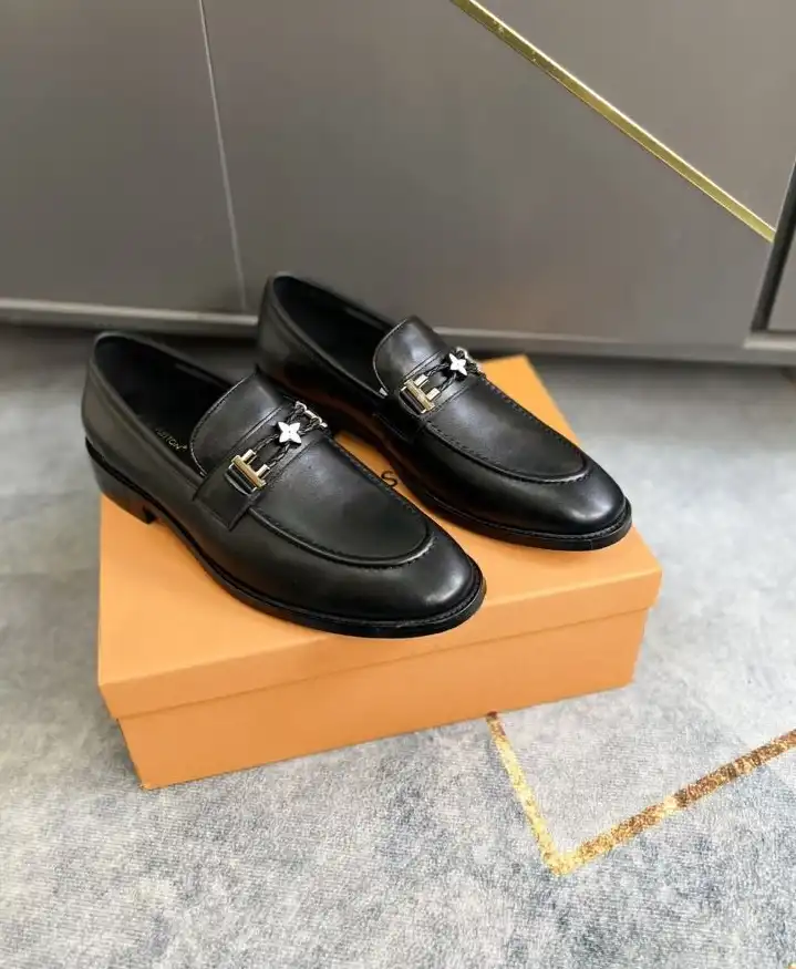 hype LV Leather Shoes