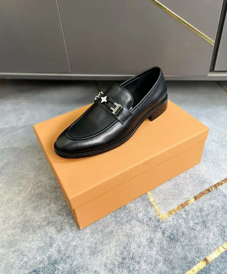 hype LV Leather Shoes