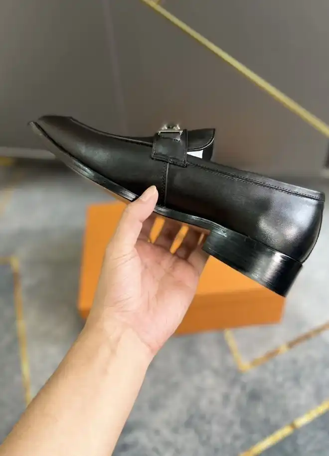 hype LV Leather Shoes