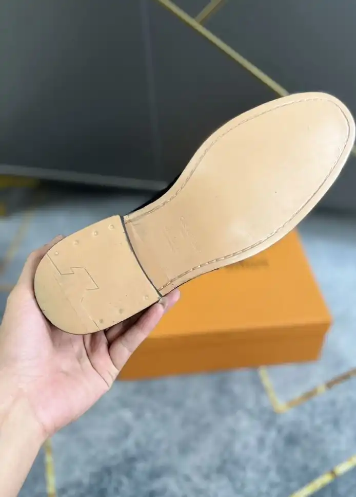 hype LV Leather Shoes