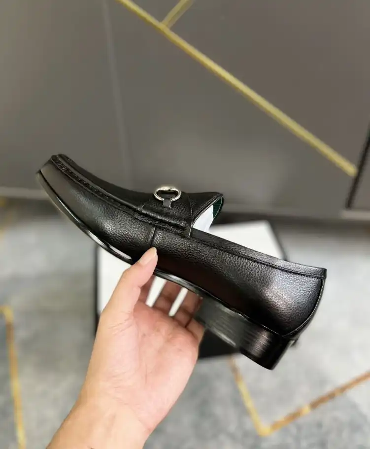 hype Gucci Leather Shoes