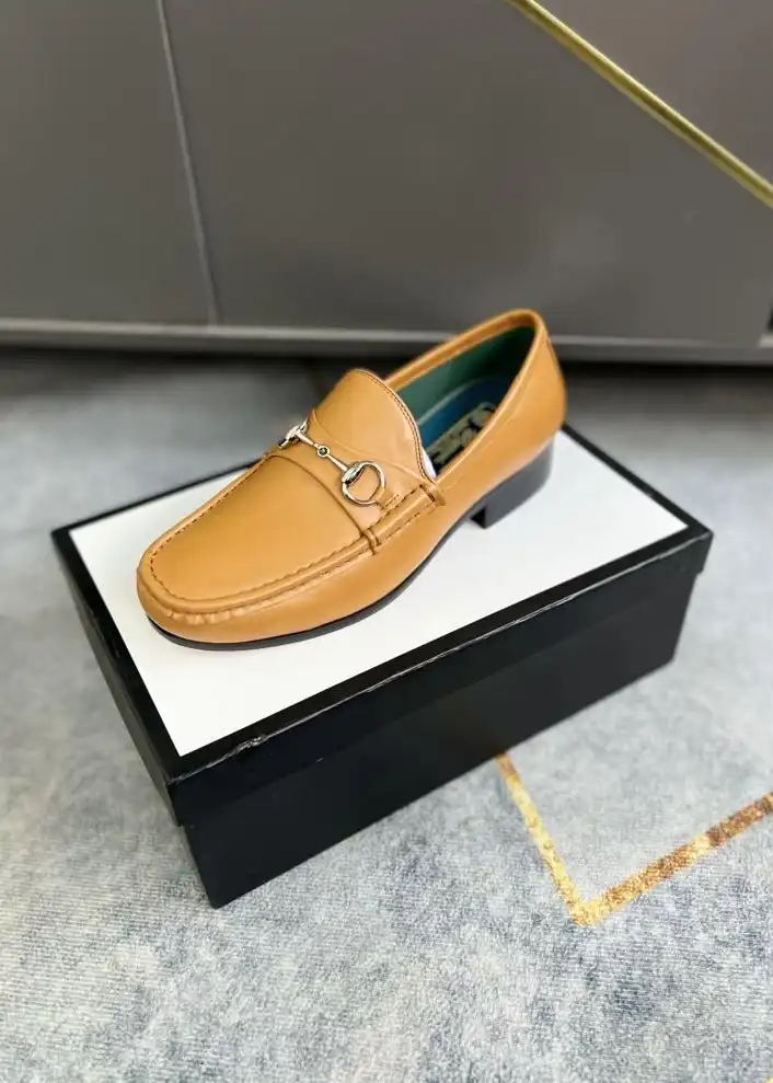 hype Gucci Leather Shoes