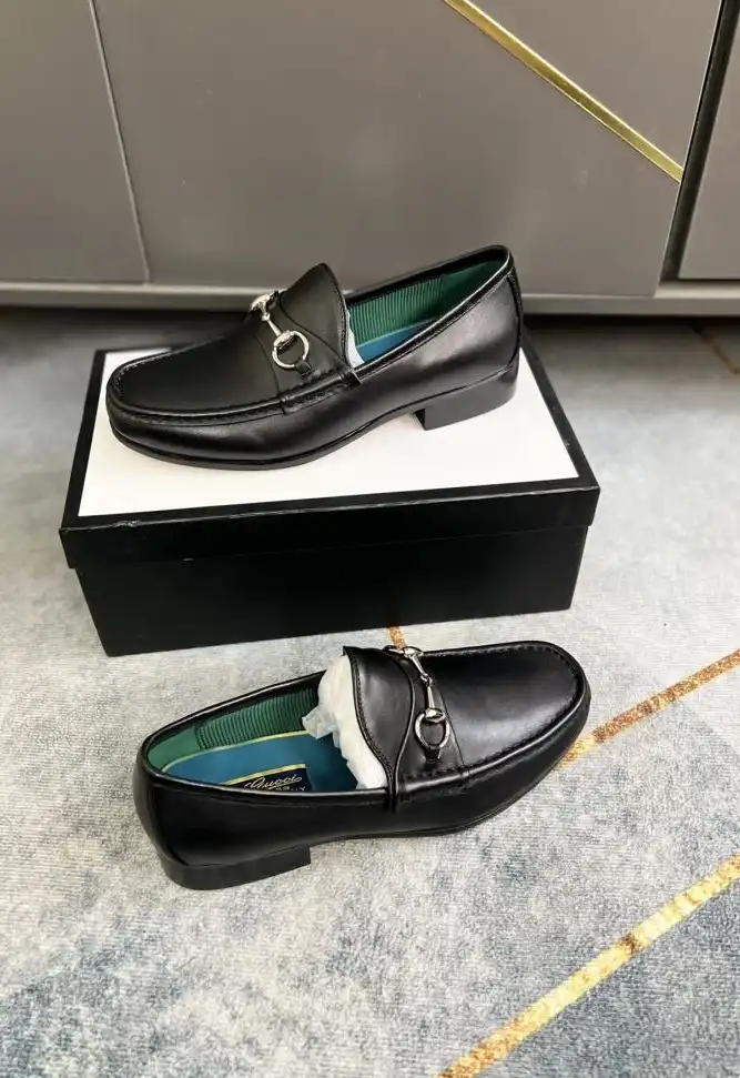 hype Gucci Leather Shoes