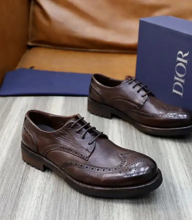 hype Christian Dior Leather Shoes