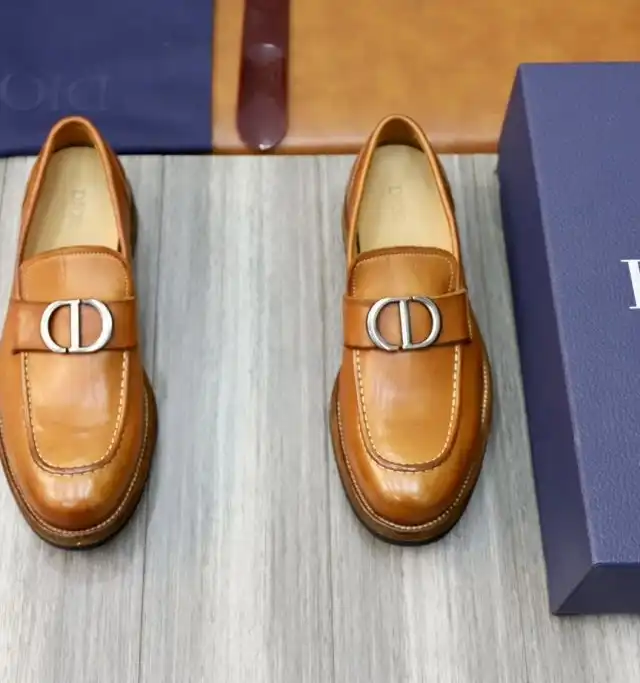 hype Christian Dior Leather Shoes