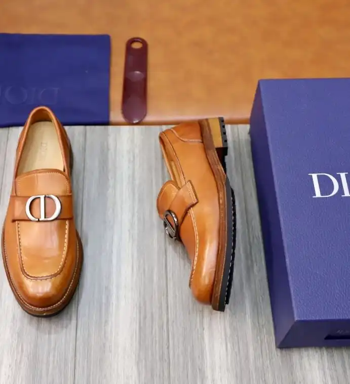 hype Christian Dior Leather Shoes