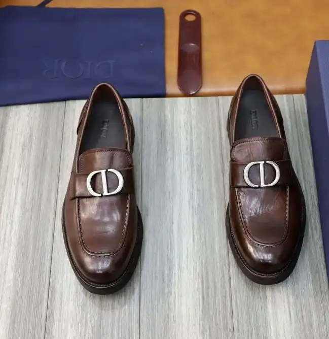 hype Christian Dior Leather Shoes