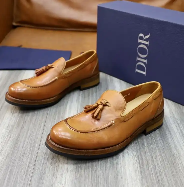 hype Christian Dior Leather Shoes