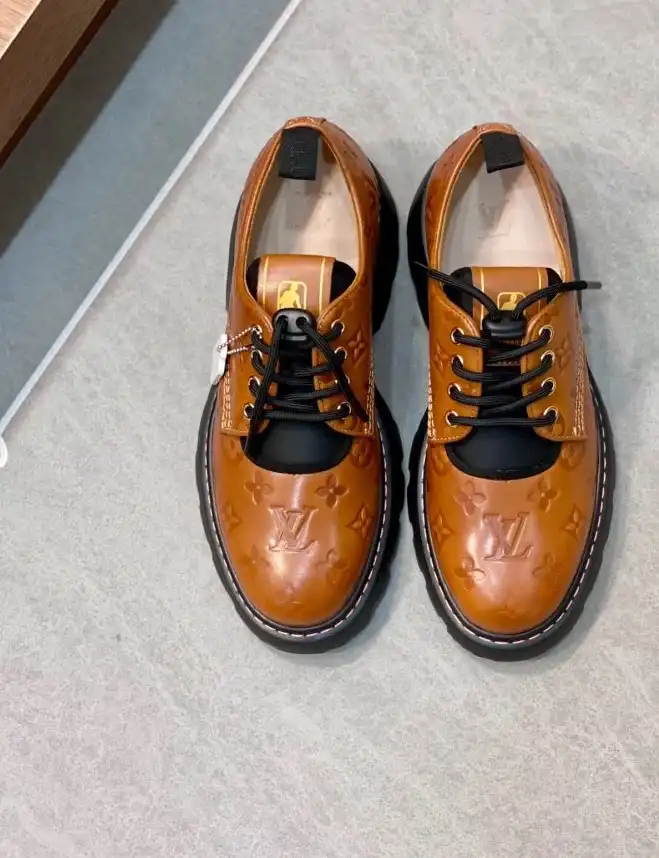 hype LV Leather Shoes