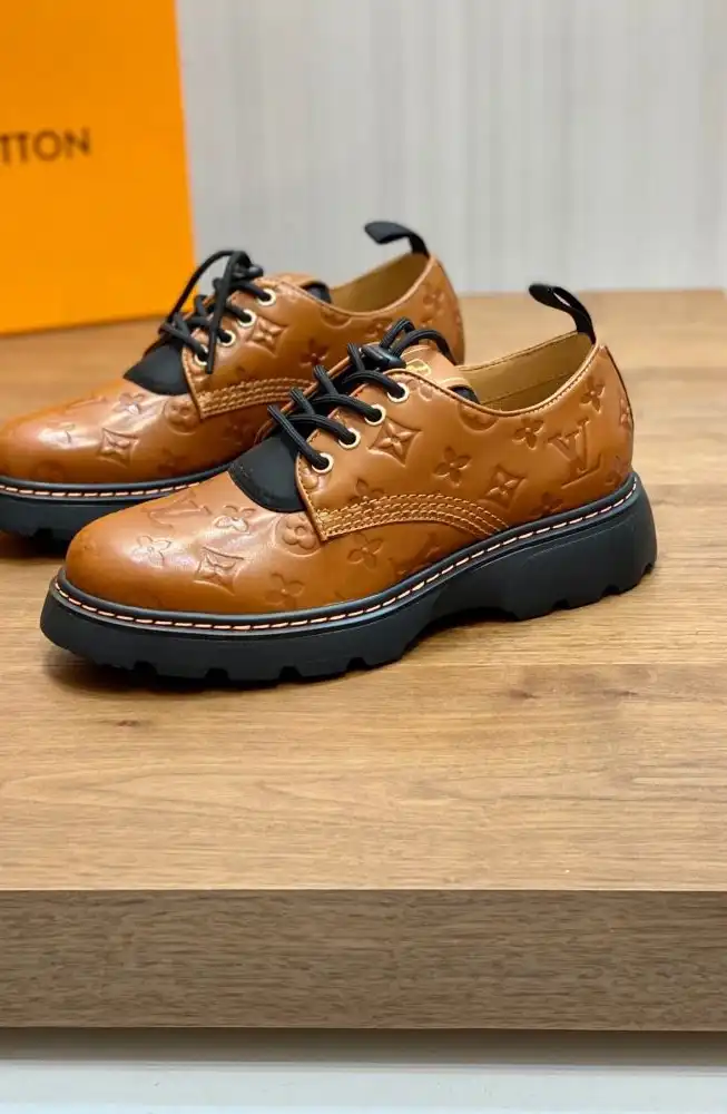 hype LV Leather Shoes