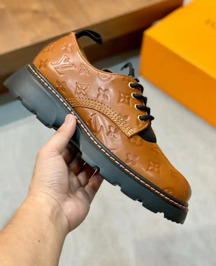 hype LV Leather Shoes