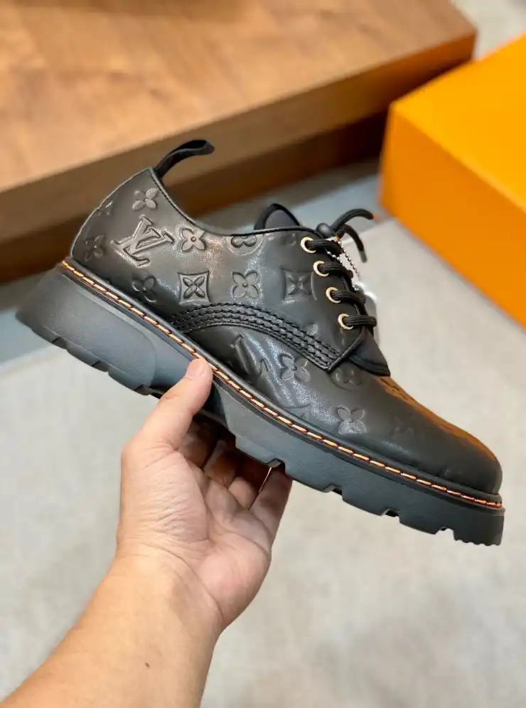 hype LV Leather Shoes