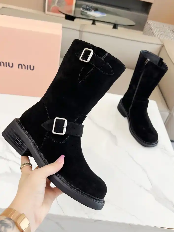 hype Miu Miu Boots