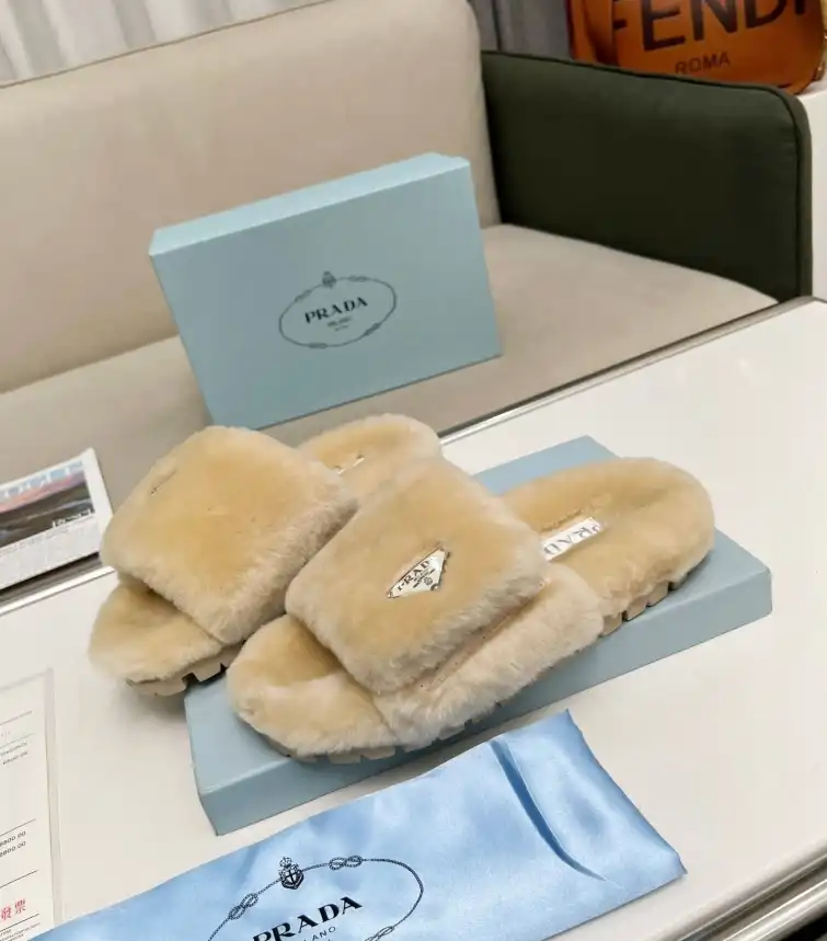 hype Prada Slippers