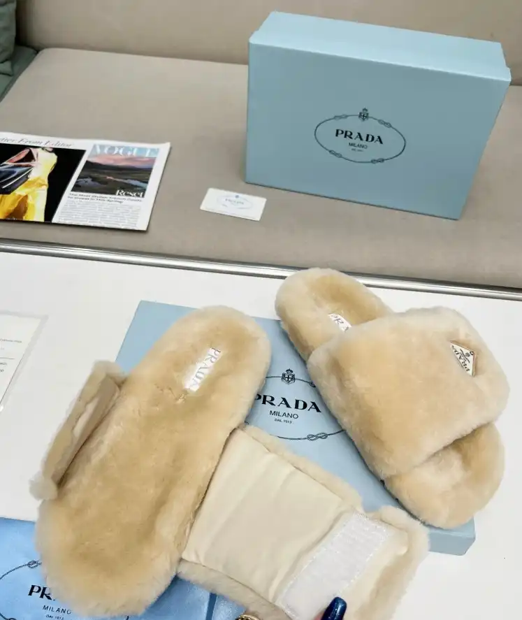 hype Prada Slippers