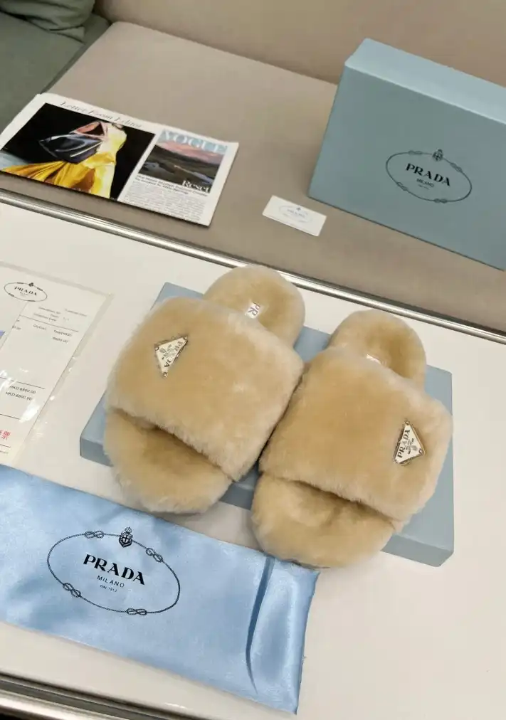 hype Prada Slippers