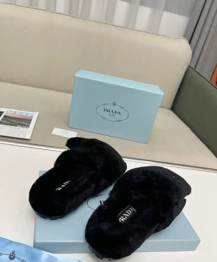 hype Prada Slippers