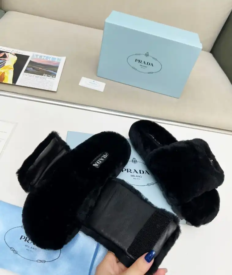 hype Prada Slippers