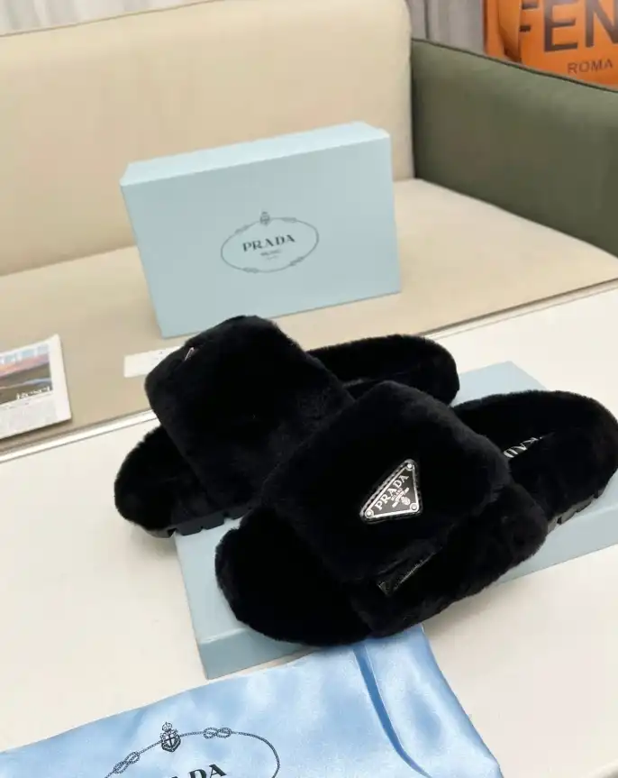 hype Prada Slippers