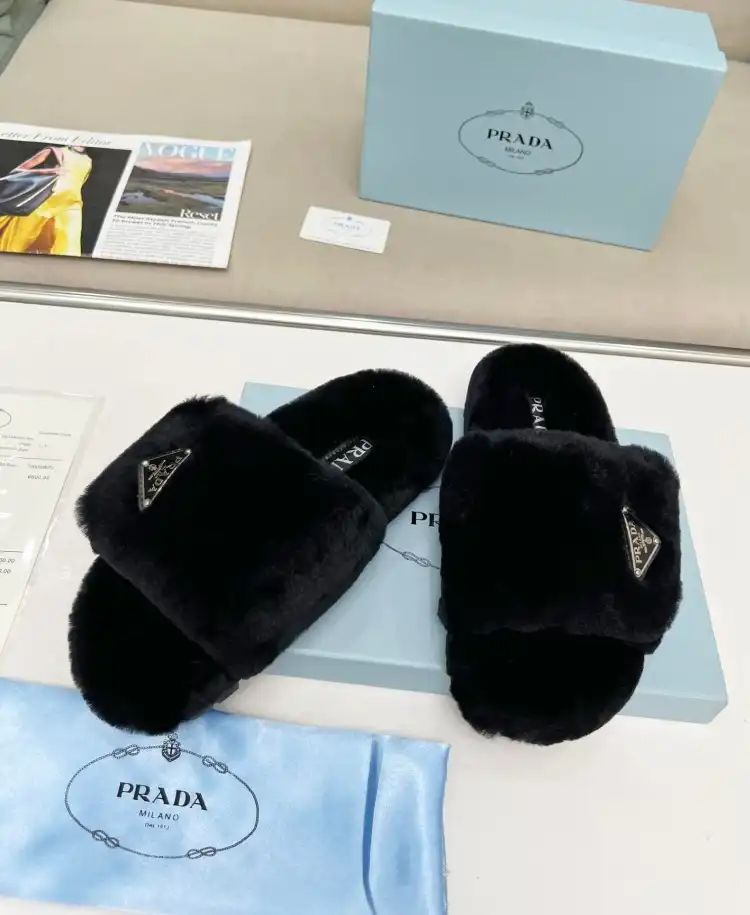 hype Prada Slippers